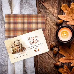 Our Next Chapter Cosy Little Cub Diaper Raffle Enclosure Card