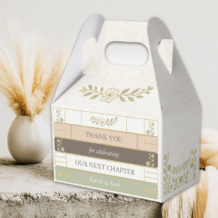 Our Next Chapter Storybook Fairytale Theme Favour Box