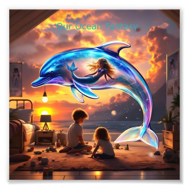 Our Ocean Fantasy - Photo Print (Front)