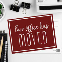 Our Office Has Moved Simple Red Business Moving