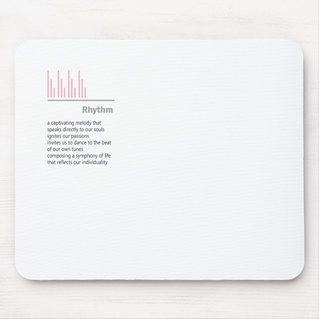 our own rhythm mouse pad (Front)