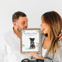 Our Pack Is Growing Dog Pregnancy Photo Prop