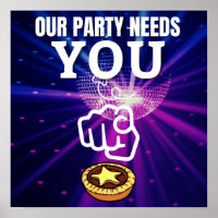 Our Party Needs You - Mince Pies