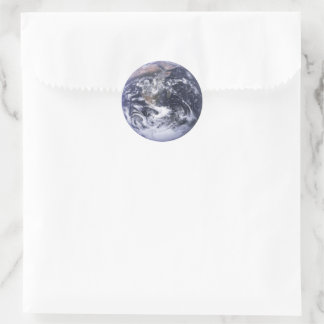 Our Planet Earth Classic Round Sticker