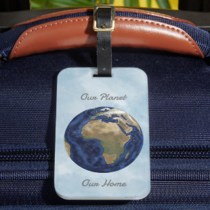 Our Planet Luggage Tag