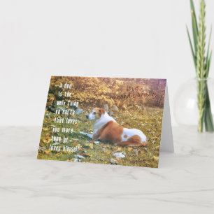OUR POOCH Greeting Card