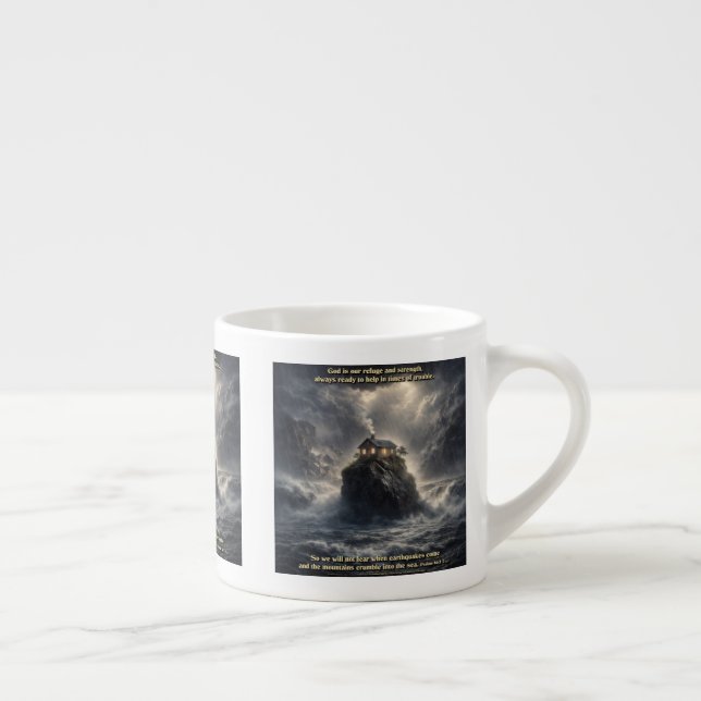 Our refuge & strength espresso cup (Right)