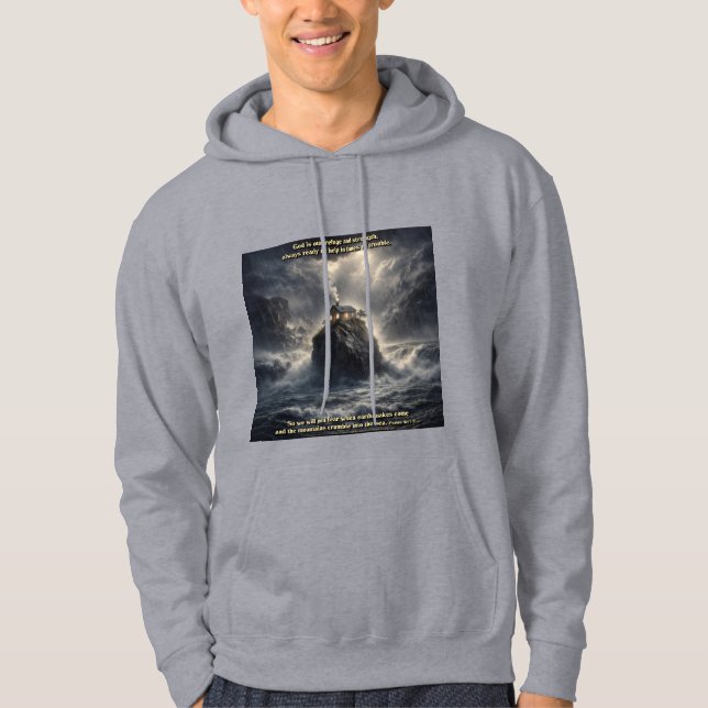 Our refuge & strength hoodie (Front)