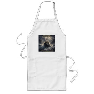 Our refuge & strength long apron