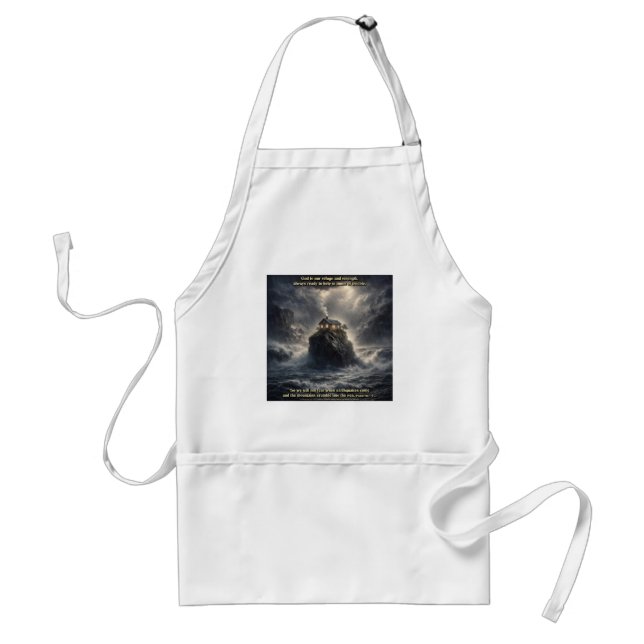 Our refuge & strength standard apron (Front)