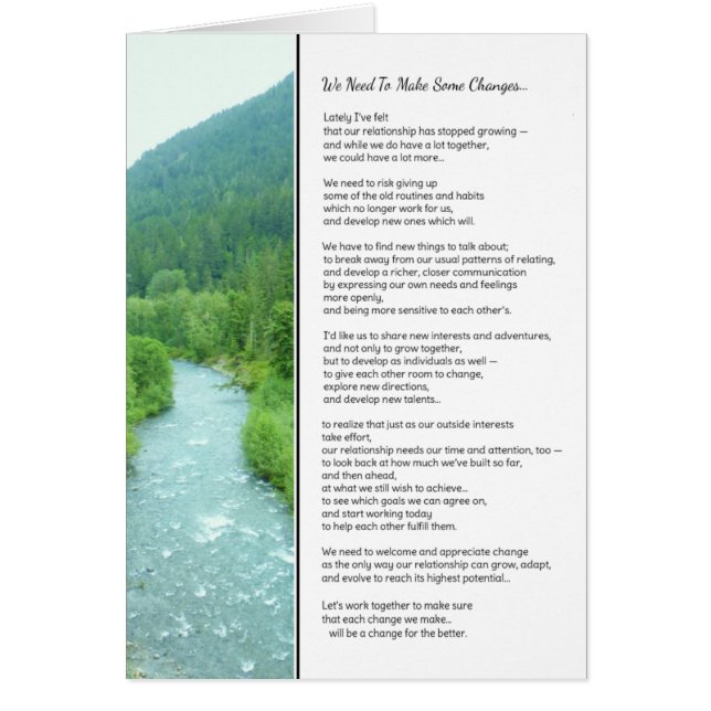 Our Relationship Has Stopped Growing... (Front)