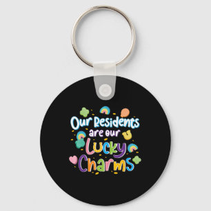 Our Residents Are Our Lucky Charms Caregiver St Pa Key Ring