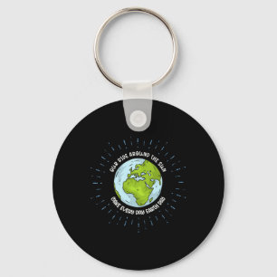 Our Ride Around The Sun Make Every Day Earth Day Key Ring