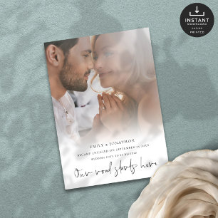 Our Road Starts Here Photo Engagement  Announcement