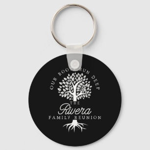 Our Roots Run Deep Rivera Family Reunion Shirts Key Ring