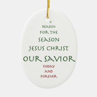 Our Saviour Tree Ceramic Ornament
