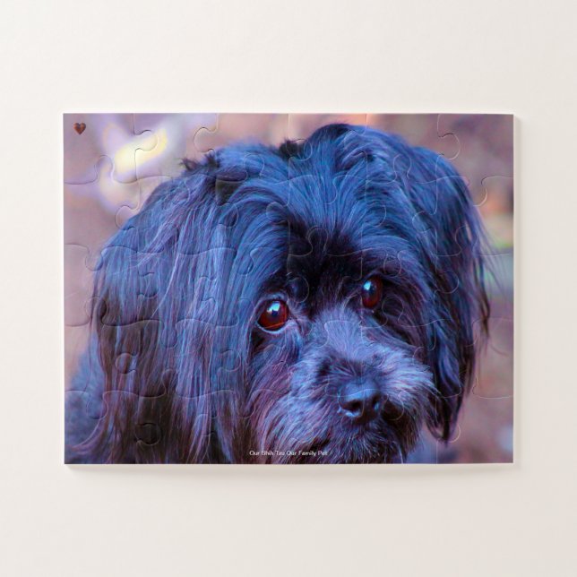 Our Shih Tzu Our Family Pet Jigsaw Puzzle (Horizontal)