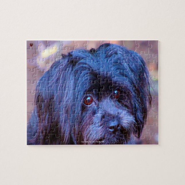 Our Shih Tzu Our Family Pet Jigsaw Puzzle (Horizontal)
