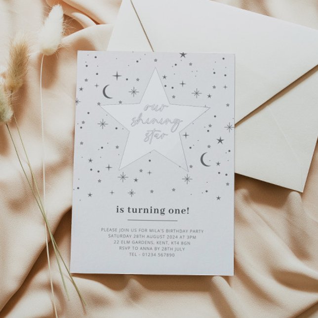 Our Shining Star Birthday - Silver (Creator Uploaded)