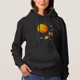 Our Solar System Astronomy Galaxy Astronomer Scien Hoodie