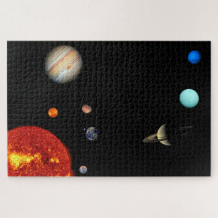 Our solar system jigsaw puzzle