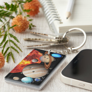Our Solar System Key Ring