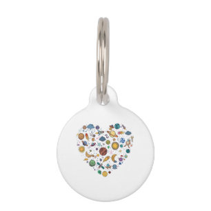 Our Solar System planet, Science Education Space k Pet Tag
