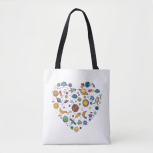 Our Solar System planet, Science Education Space k Tote Bag