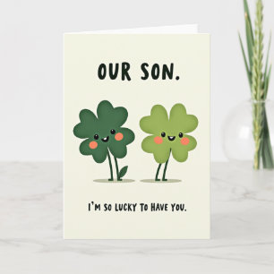 Our Son So Lucky Card