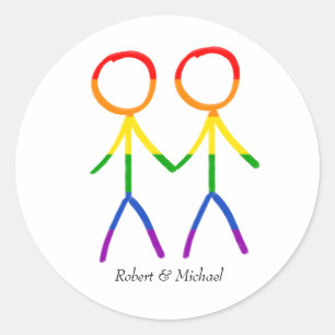 Our Special Day Classic Round Sticker