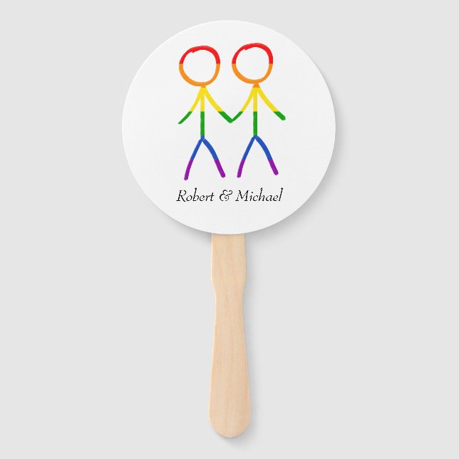 Our Special Day Hand Fan (Front)