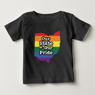Our State of Our Pride   Ohio Baby T-Shirt