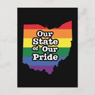 Our State of Our Pride Ohio Postcard