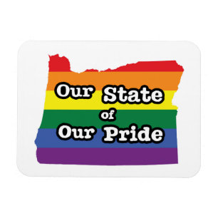 Our State of Our Pride   Oregon Magnet