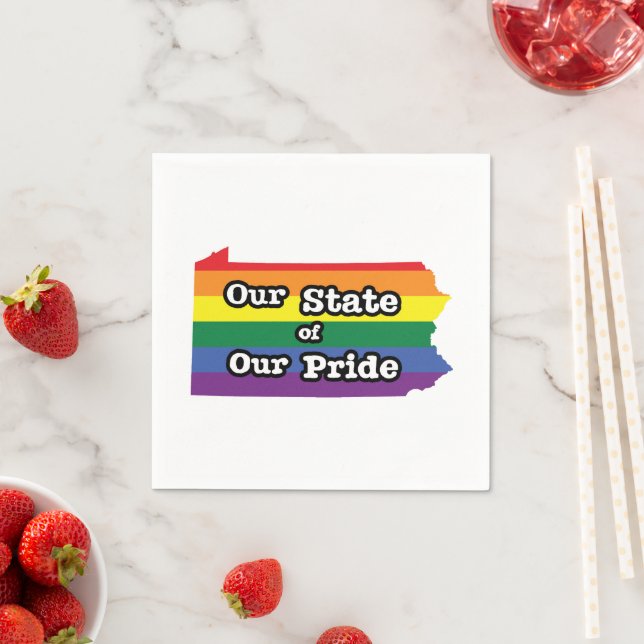 Our State of Our Pride | Pennsylvania Napkin (Insitu)