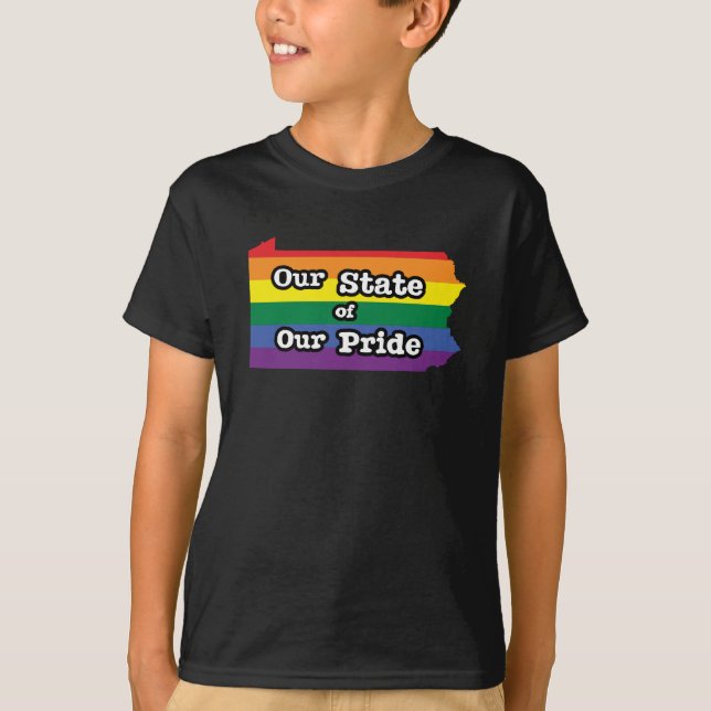 Our State of Our Pride | Pennsylvania T-Shirt (Front)