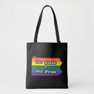 Our State of Our Pride Pennsylvania Tote Bag