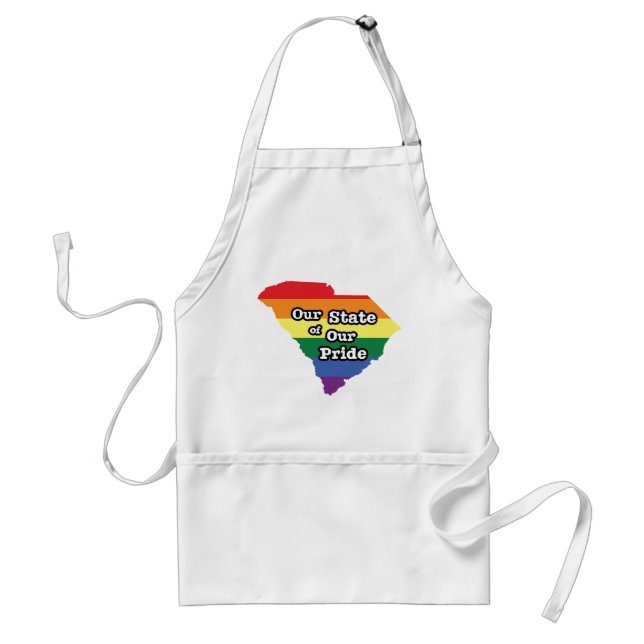 Our State of Our Pride | South Carolina Standard Apron (Front)