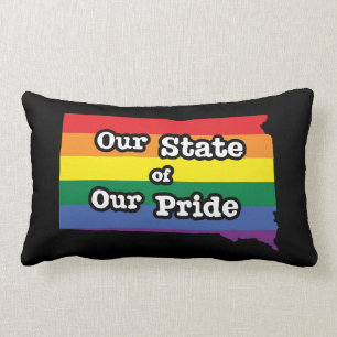 Our State of Our Pride   South Dakota Lumbar Cushion
