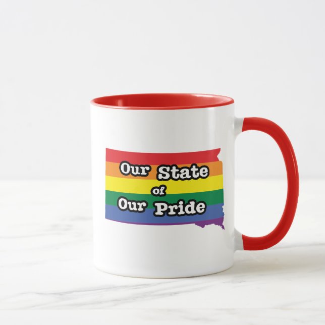 Our State of Our Pride | South Dakota Mug (Right)