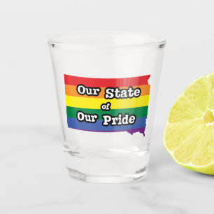 Our State of Our Pride   South Dakota Shot Glass