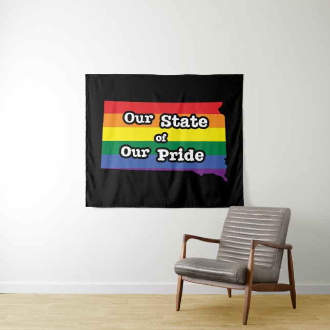 Our State of Our Pride | South Dakota Tapestry (In Situ (Horizontal))
