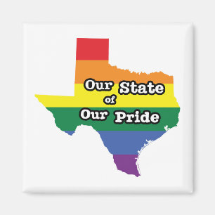 Our State of Our Pride   Texas Magnet