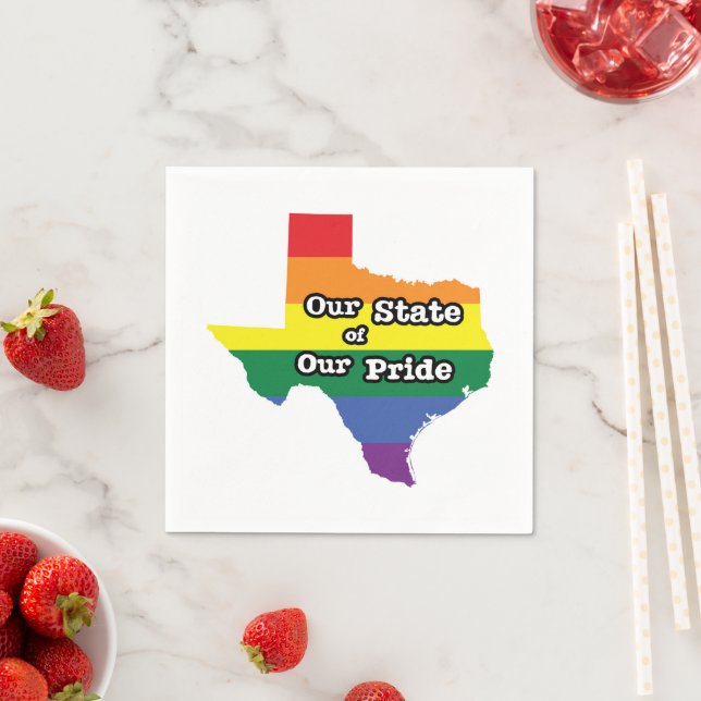 Our State of Our Pride | Texas Napkin (Insitu)