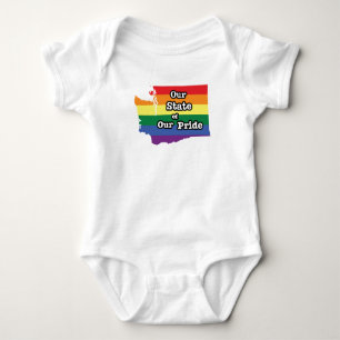 Our State of Our Pride Washington Baby Bodysuit