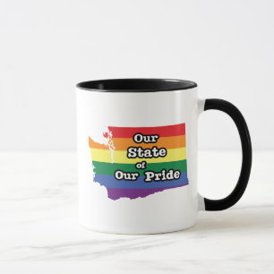 Our State of Our Pride Washington Mug