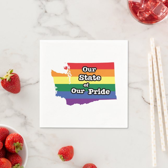 Our State of Our Pride | Washington Napkin (Insitu)