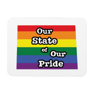 Our State of Our Pride   Wyoming Magnet