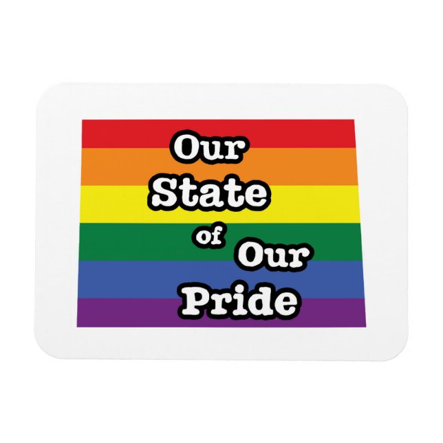 Our State of Our Pride | Wyoming Magnet (Horizontal)