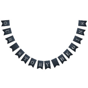 Our Story Begins Chalkboard Wedding Bunting